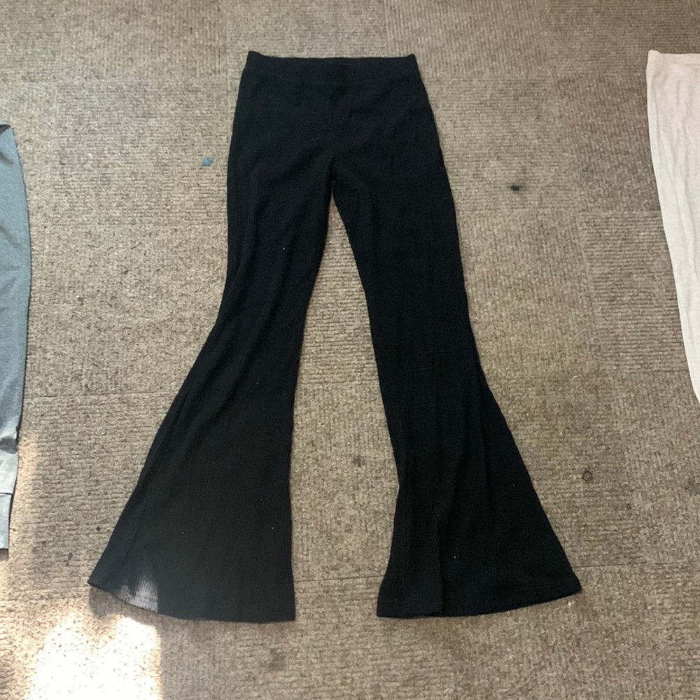 Wide leg yoga pants